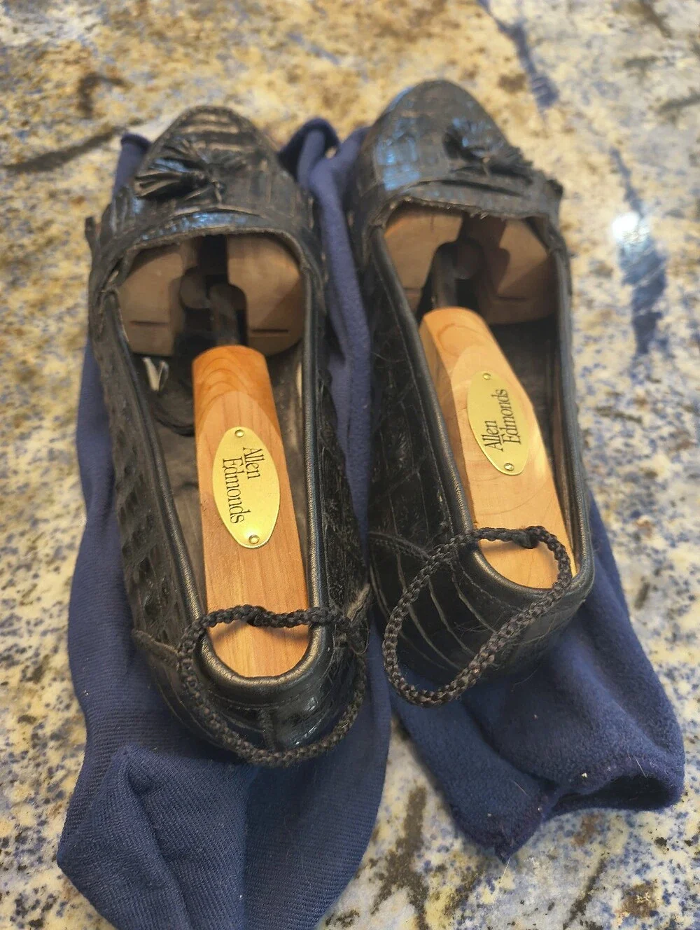 Bruno Magli Men's Genuine Alligator Leather Loafers